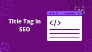 Role of Title Tag in SEO