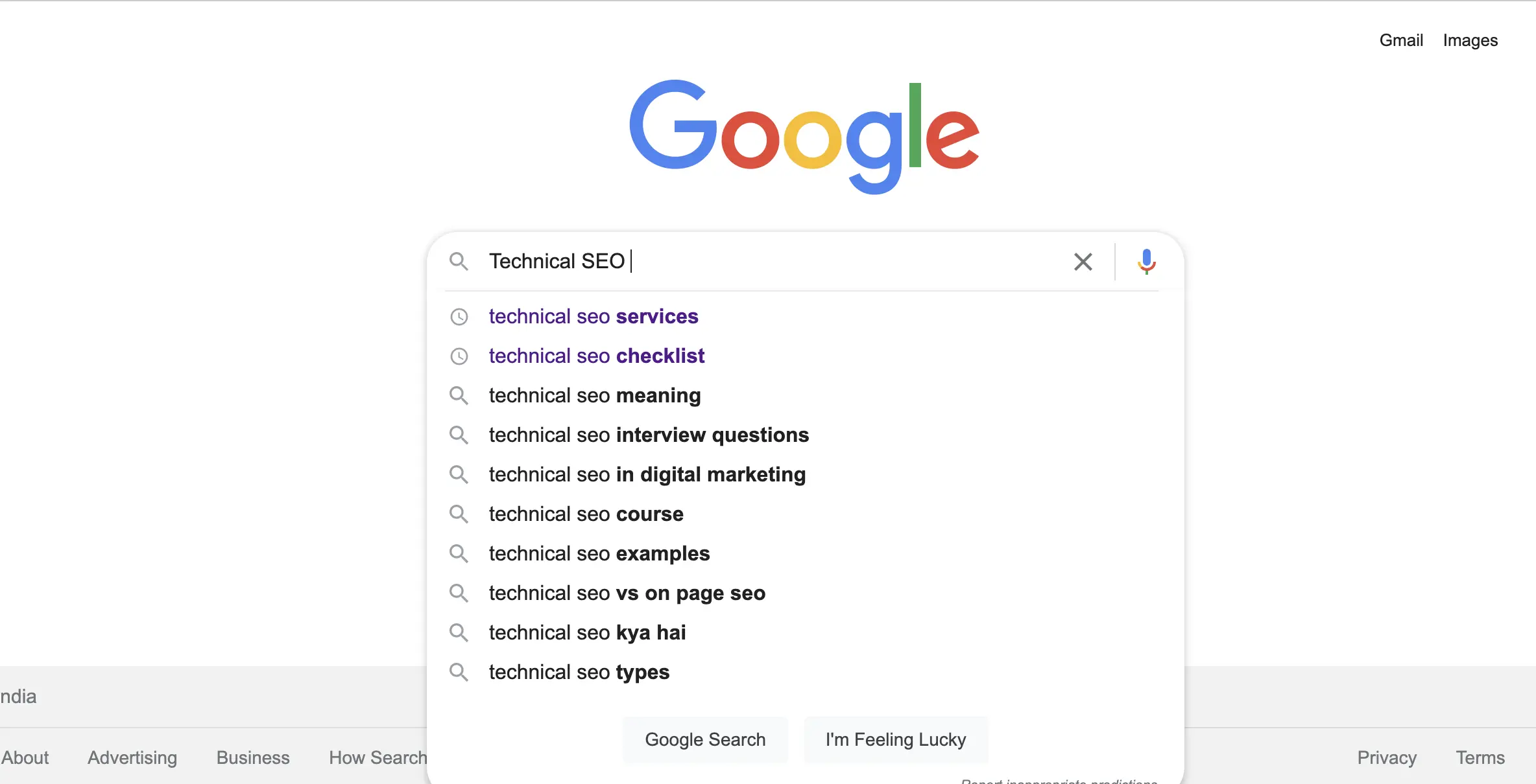Google Autocomplete - Space after search term