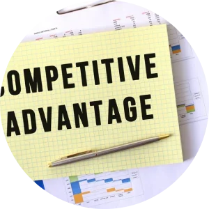 competitive advantage text written notepad with pencil notepad folder with diagrams financial concept 284815 2830 1