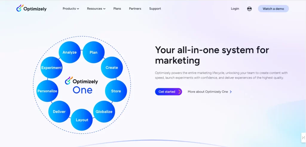 Optimizely growth marketing tool