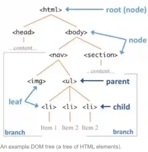 DOM Tree Example